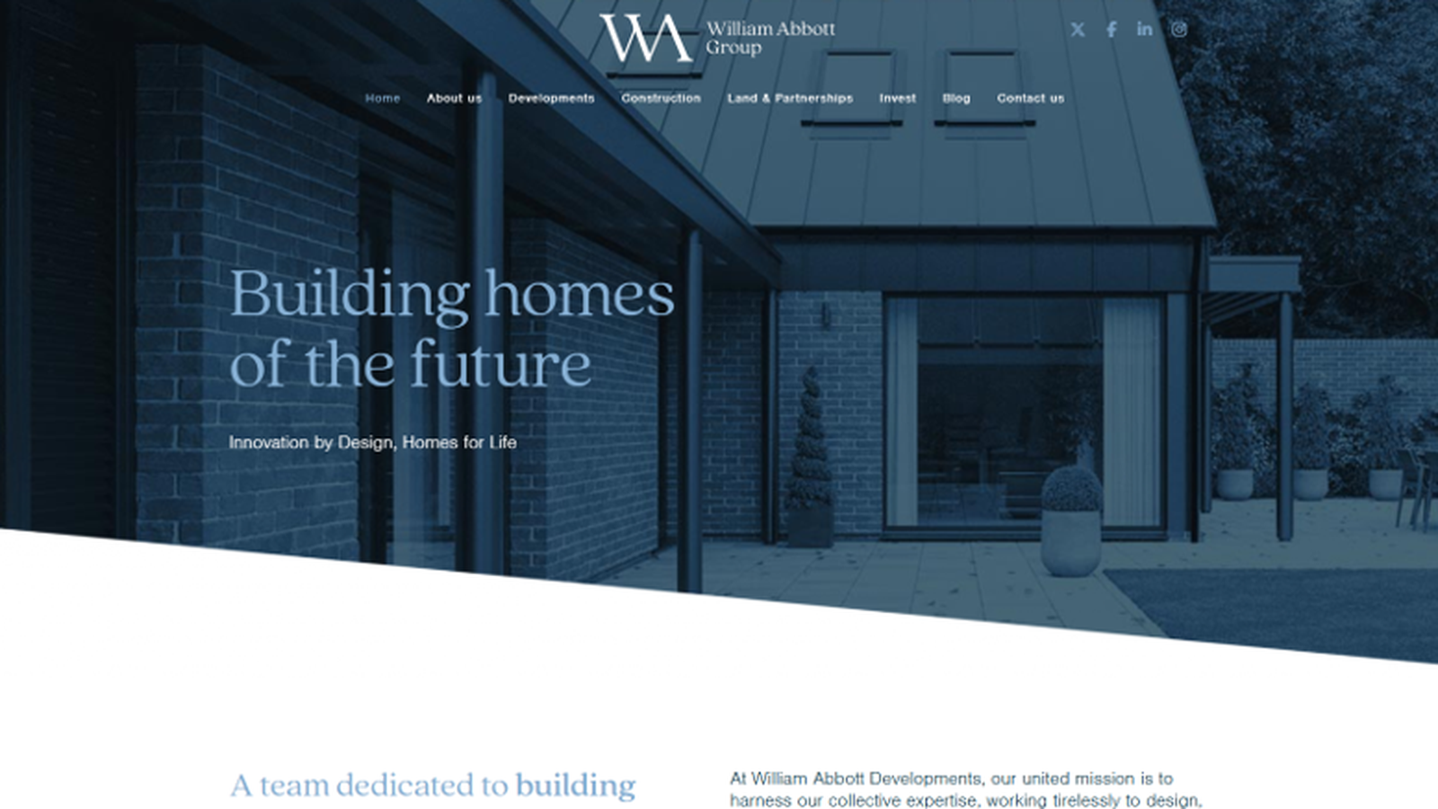 William Abbott Group website